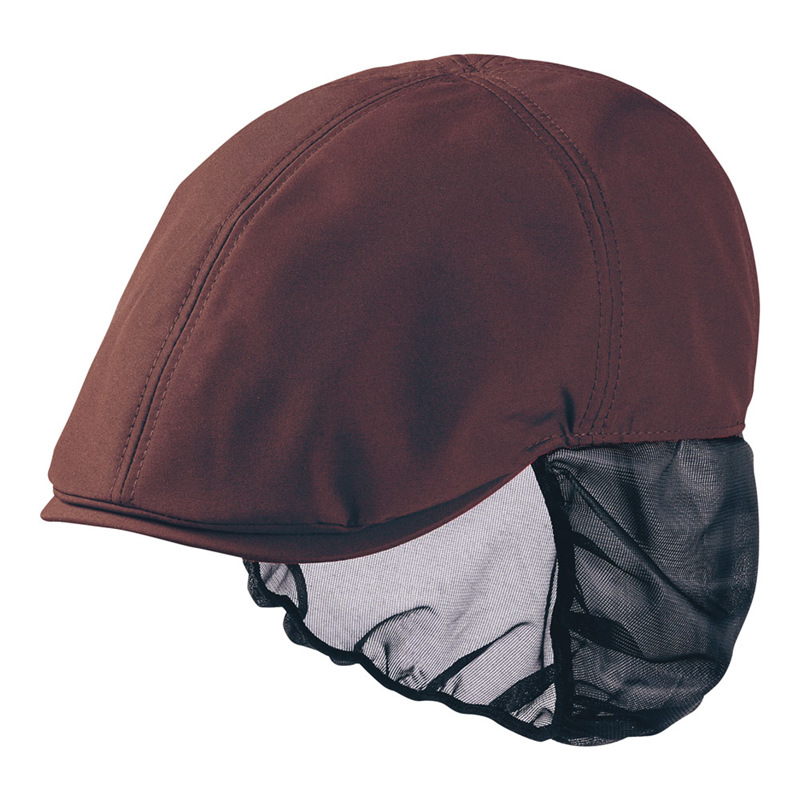 ハンティングキャップたれ付 9-1354 ブラウン 1袋(ご注文単位1袋)【直送品】