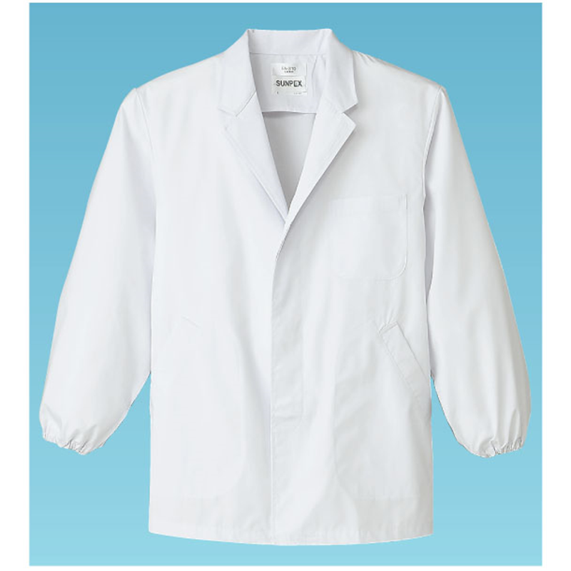 男性用調理衣　長袖　FA-310 S 1袋（ご注文単位1袋）【直送品】