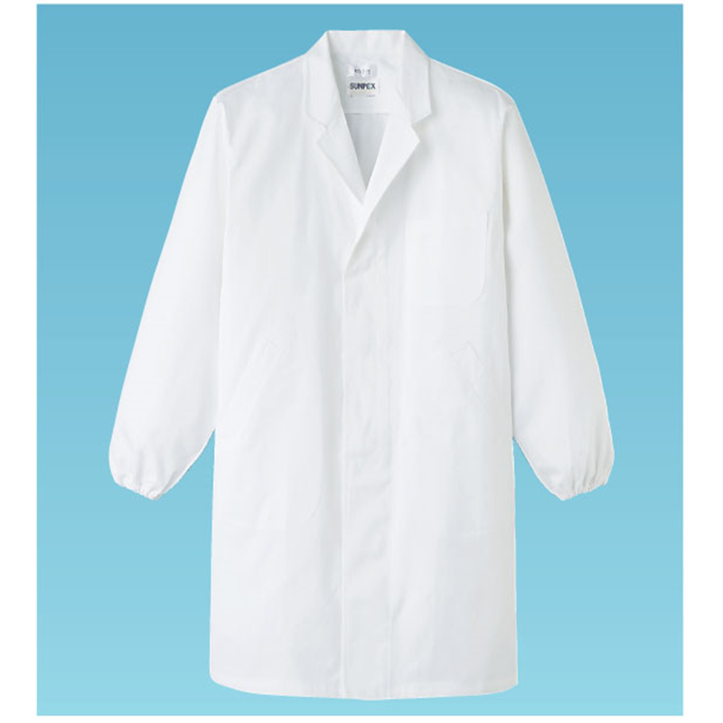 男性用調理衣　長袖　KG-315 4L 1袋（ご注文単位1袋）【直送品】