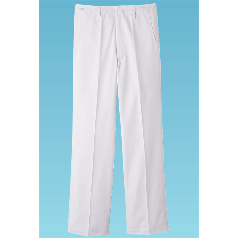 男性用パンツ KC-431(ホワイト) 76cm 1袋(ご注文単位1袋)【直送品】