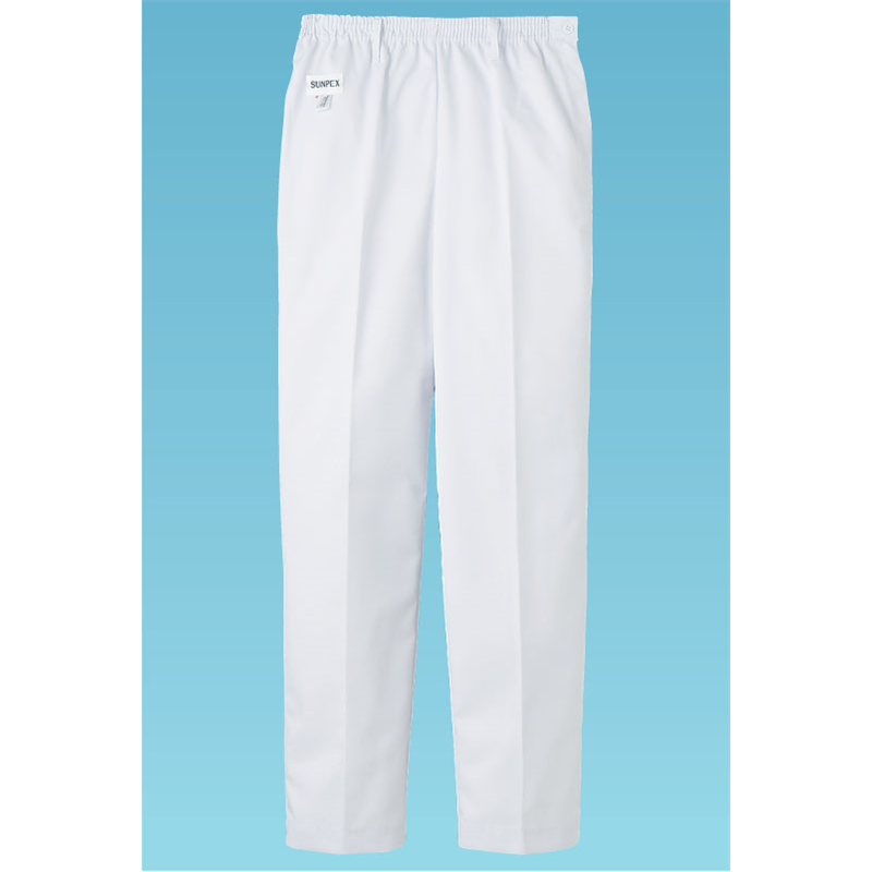 女性トレパン（ゴム入り・ホワイト） FH-1109　3L 1袋（ご注文単位1袋）【直送品】