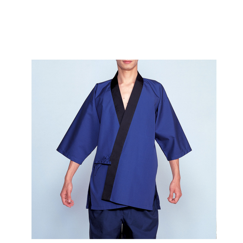 はっぴ　H-353（ネイビーブルー） L 1袋（ご注文単位1袋）【直送品】