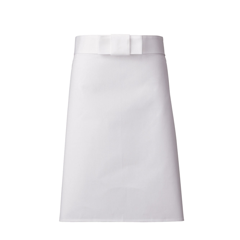 調理前掛　A-34（ホワイト）2枚入  1袋（ご注文単位1袋）【直送品】