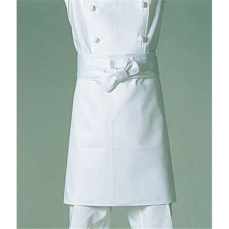 大前掛　　A-35　　（ホワイト）2枚入  1袋（ご注文単位1袋）【直送品】