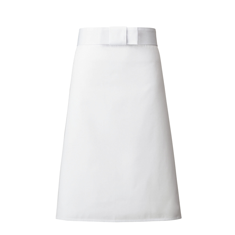 調理前掛　TC-35（ホワイト）2枚入 M 1袋（ご注文単位1袋）【直送品】