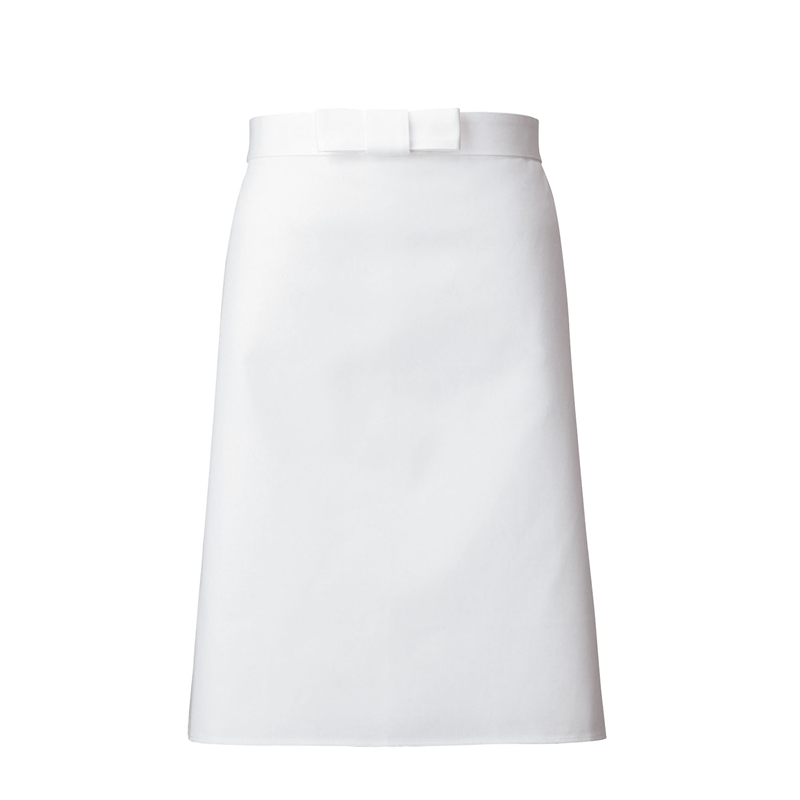 調理前掛　A-68（ホワイト）2枚入  1袋（ご注文単位1袋）【直送品】