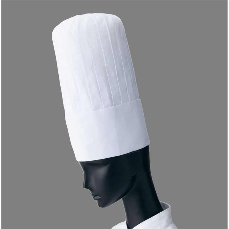 チーフ帽1（ホワイト） L 1袋（ご注文単位1袋）【直送品】
