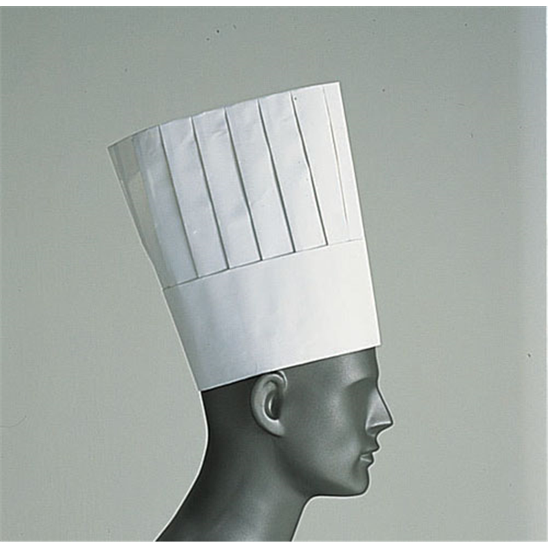 ロンドン シェフトック シェフハット A85110(50枚入) 1箱(ご注文単位1箱)【直送品】