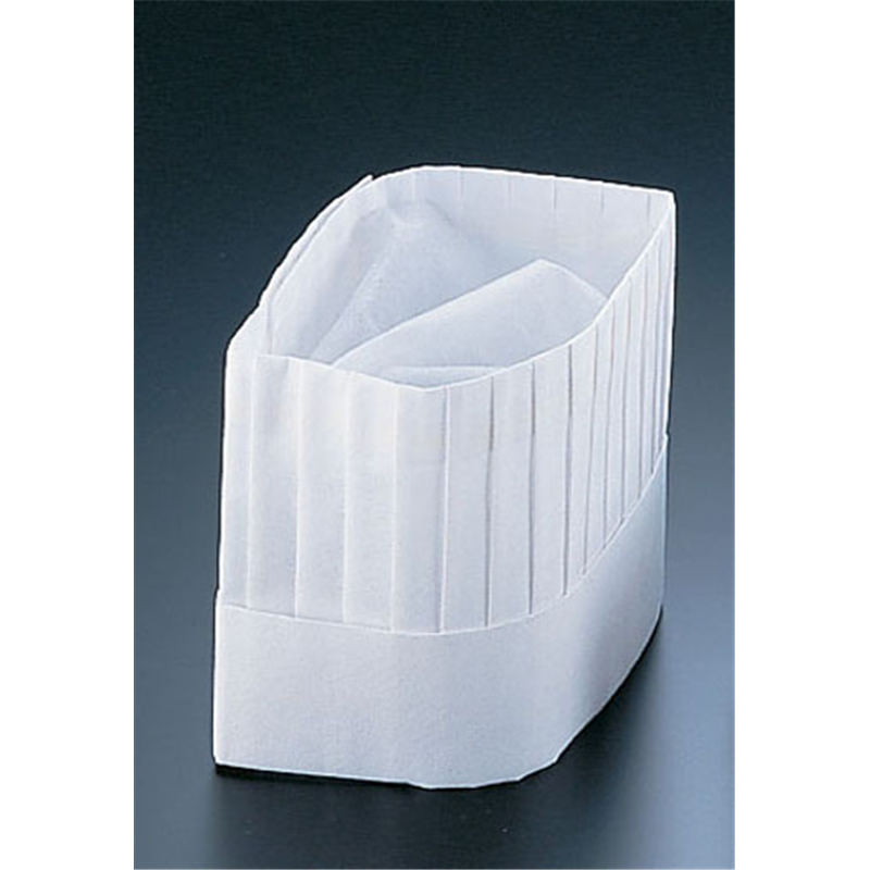 オールタイムシェフハット角型(10枚入) CH-1250 1箱(ご注文単位1箱)【直送品】