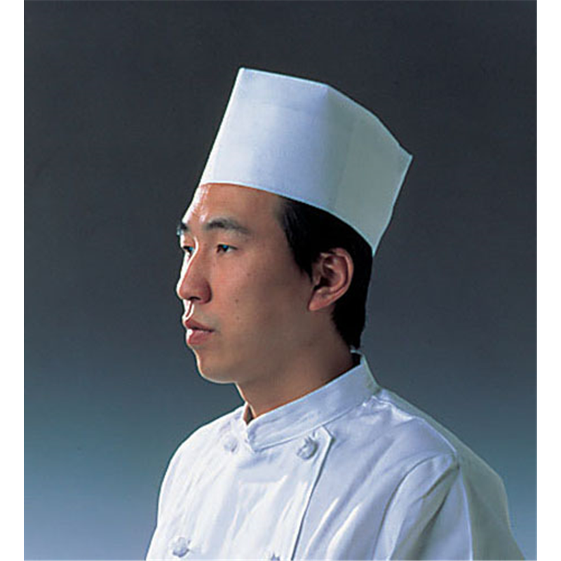 使い捨て中華帽子 D31110 (50枚入) 1袋(ご注文単位1袋)【直送品】