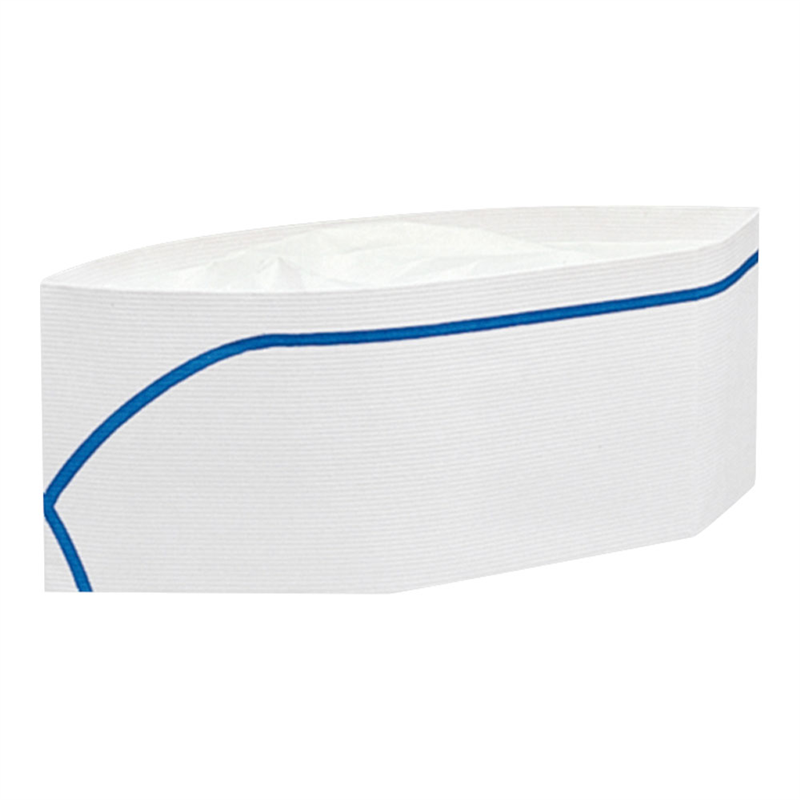 クリーンキャップ Mタイプ(50枚入) 青ライン 06003 1箱(ご注文単位1箱)【直送品】