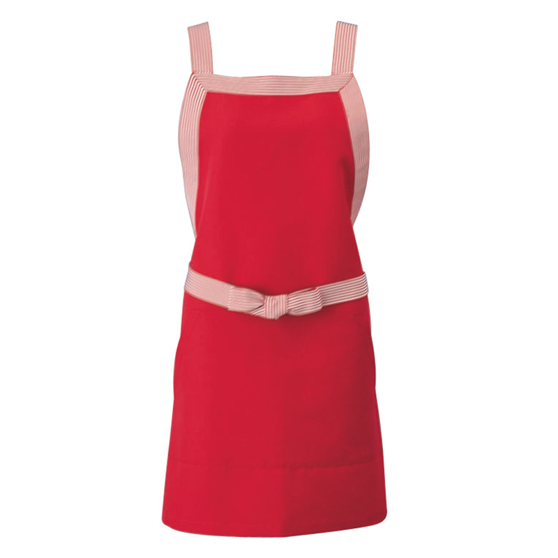 エプロン EA-1875 (ホットチリ) L 1袋(ご注文単位1袋)【直送品】