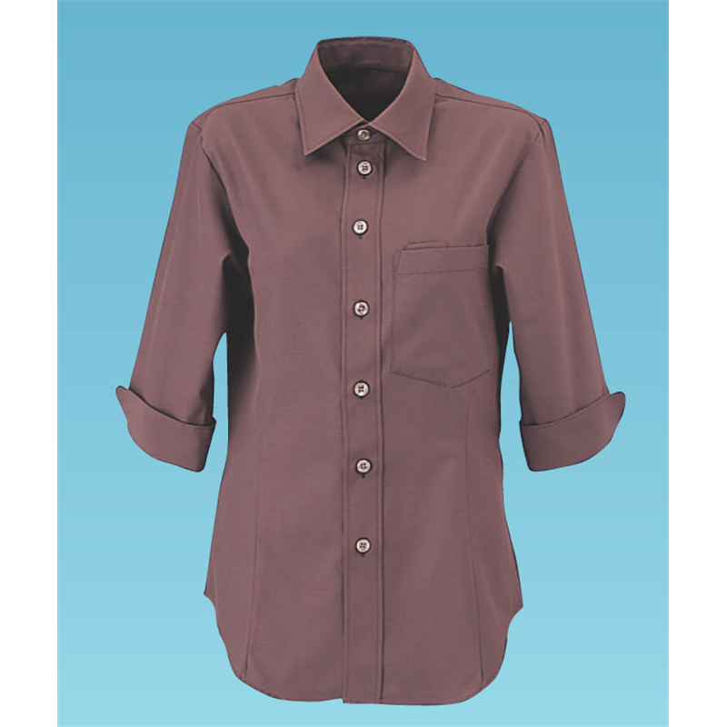 男女兼用ショップコートET-5733 LL　（ショコラ） 1袋（ご注文単位1袋）【直送品】