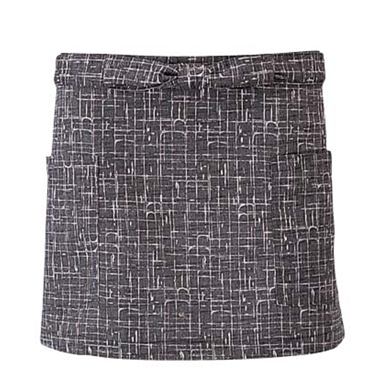 前掛　JA-1834（消炭色）  1袋（ご注文単位1袋）【直送品】