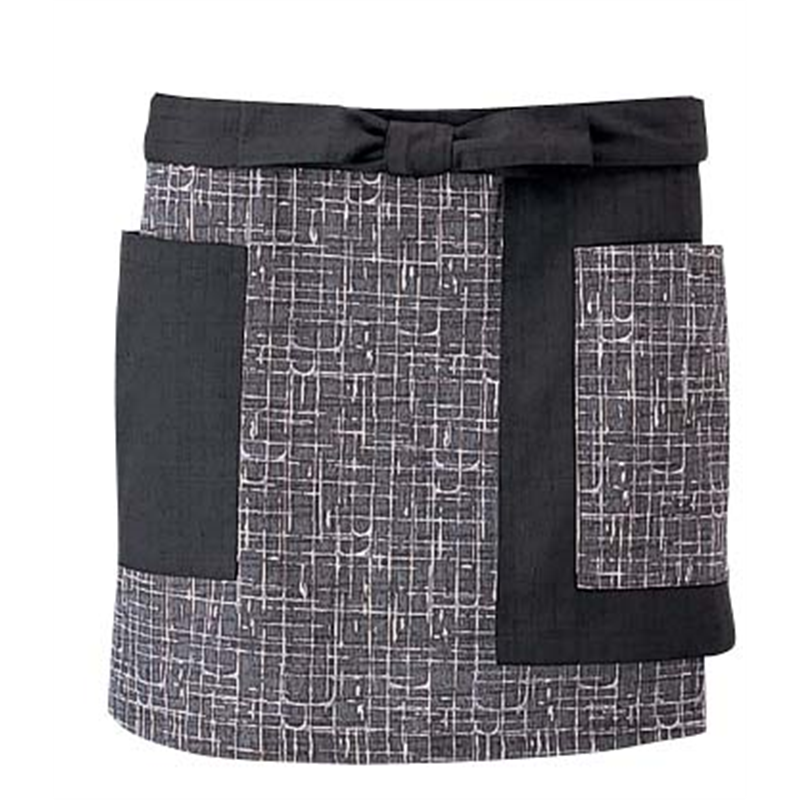 前掛　JA-1838（消炭色）  1袋（ご注文単位1袋）【直送品】