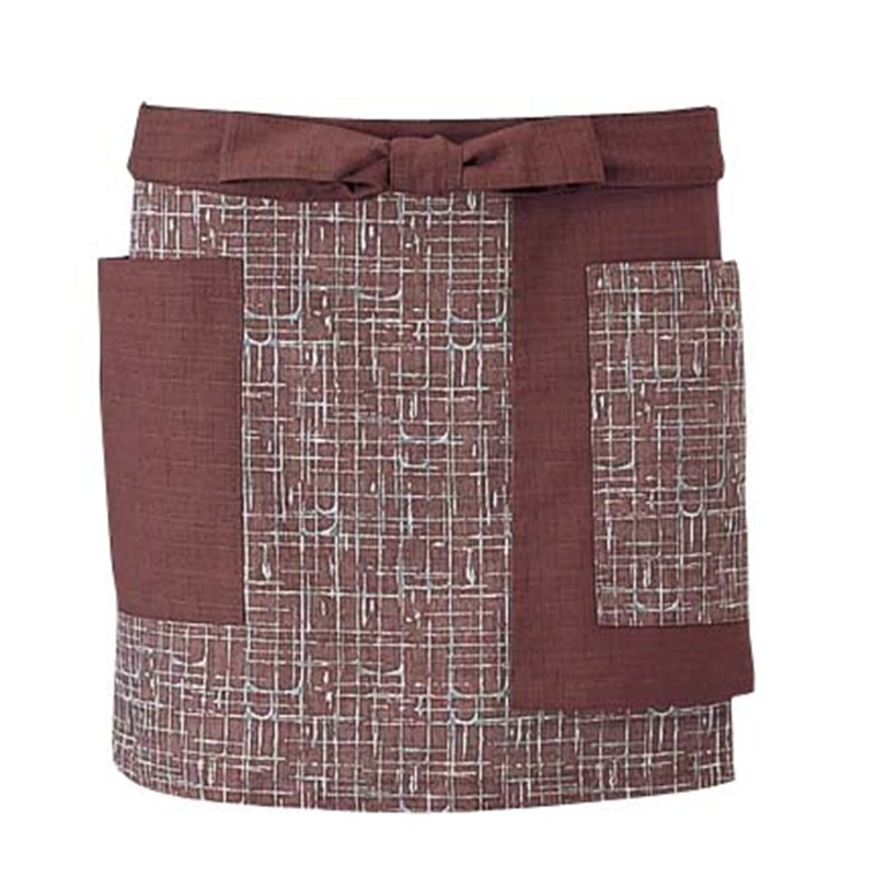 前掛　JA-1839（焦茶）  1袋（ご注文単位1袋）【直送品】