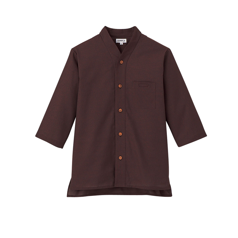 男女兼用ショップコート　JT-1256 LL　（エンジ） 1袋（ご注文単位1袋）【直送品】