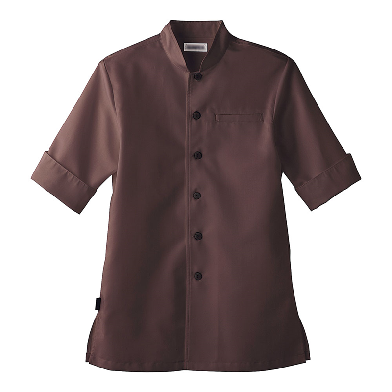 男女兼用ショップコート ET-7731 ブラウン M 1袋(ご注文単位1袋)【直送品】