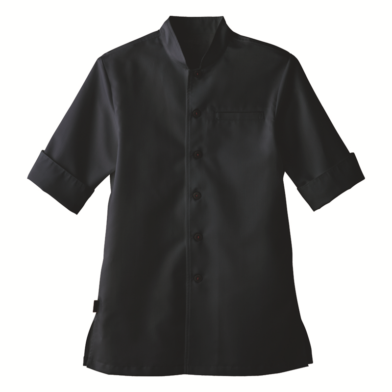 男女兼用ショップコート　ET-7732 スミクロ　S 1袋（ご注文単位1袋）【直送品】