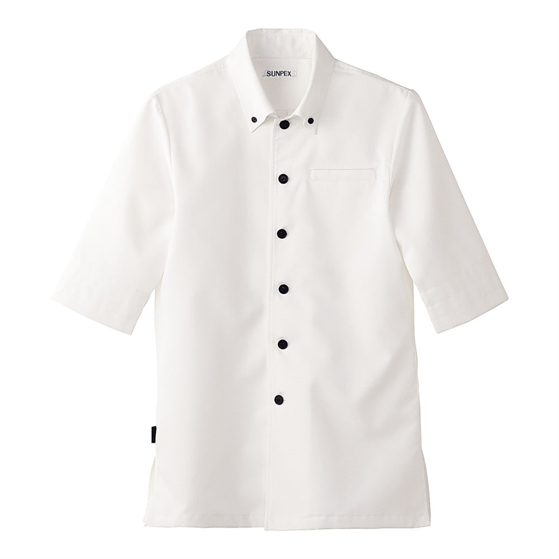 男女兼用ショップコート ET-7727 ホワイト LL 1袋(ご注文単位1袋)【直送品】