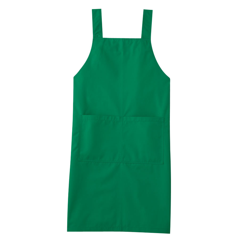 エプロン　A-1766 M　（グリーン） 1袋（ご注文単位1袋）【直送品】