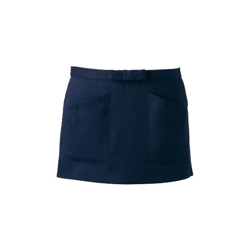 アンクル加工　前掛　AN-1863 （ネイビー） 1袋（ご注文単位1袋）【直送品】