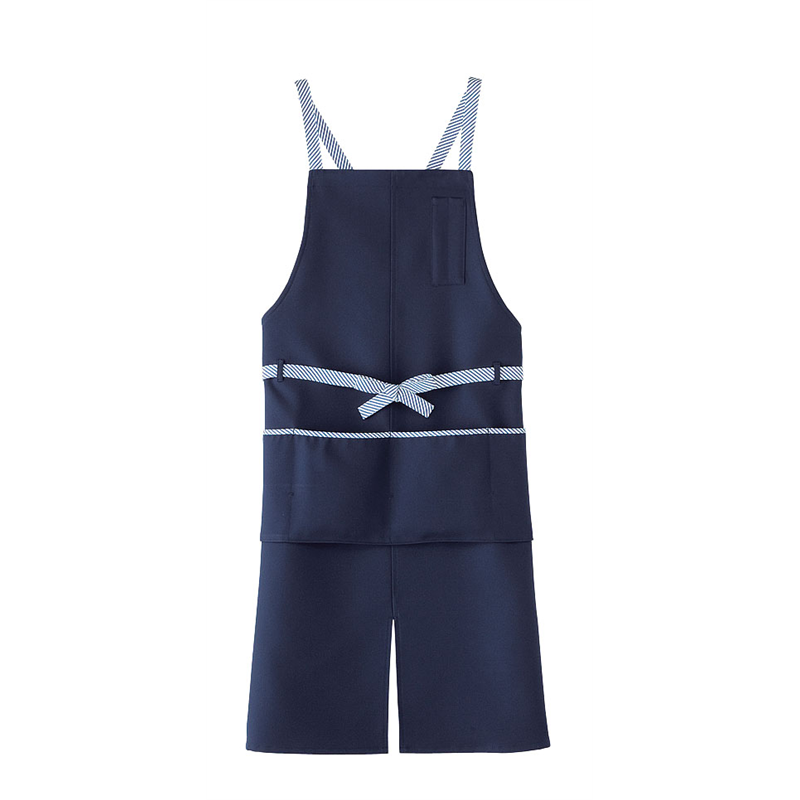 アンクル加工エプロン CA-1414　M　ネイビー 1袋（ご注文単位1袋）【直送品】