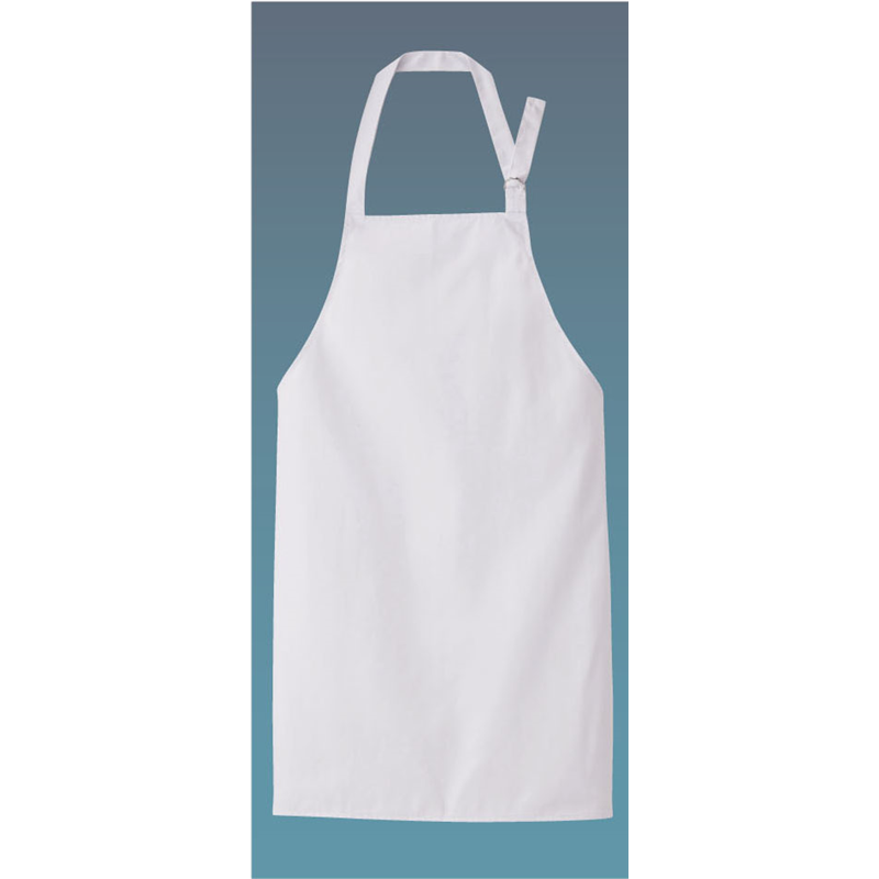 エプロン　EM-714　（ホワイト）  1袋（ご注文単位1袋）【直送品】