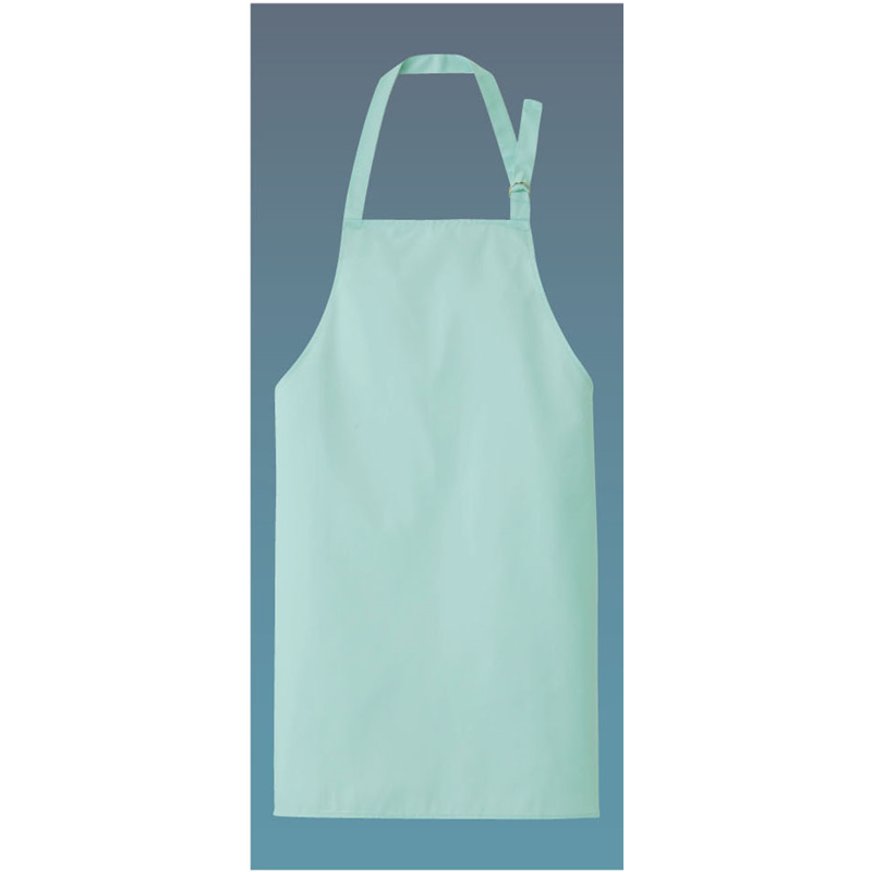 エプロン　EM-717　（グリーン）  1袋（ご注文単位1袋）【直送品】