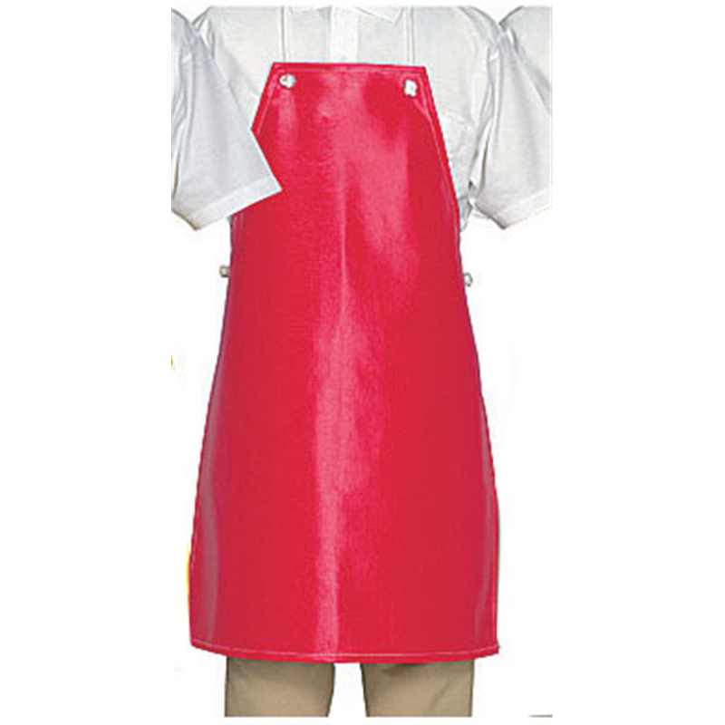 シャバルバ　6650レザーエプロン アカ 1袋（ご注文単位1袋）【直送品】