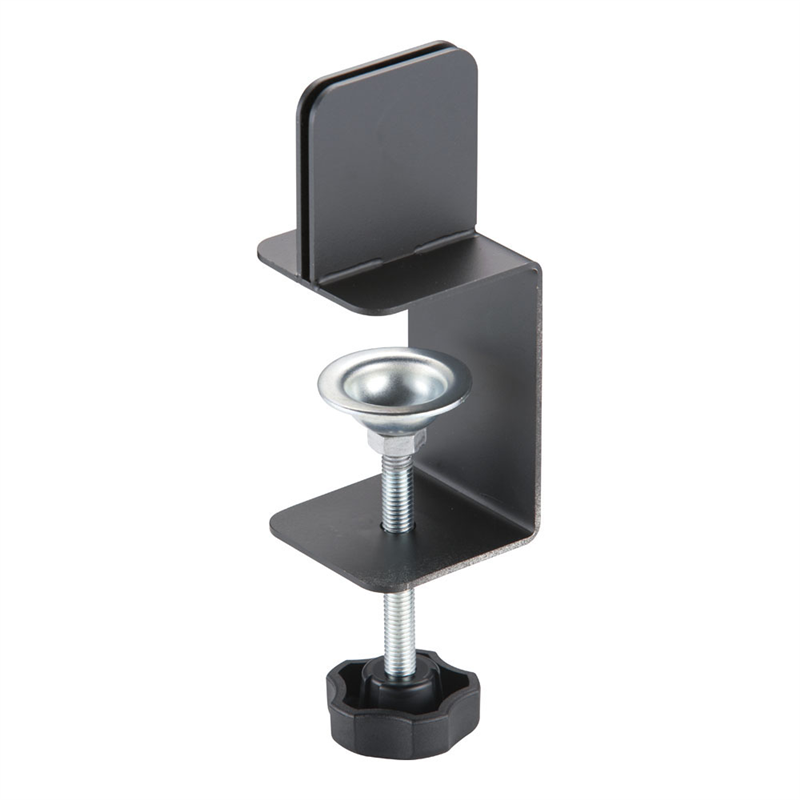 TKG 飛沫ガードパーテーション用 クランプ 縦型 マットブラック 1袋(ご注文単位1袋)【直送品】