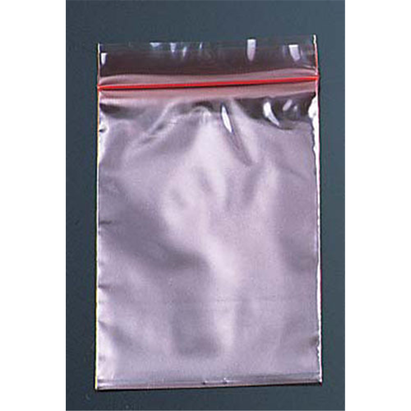 ユニパック　カラー半透明 C-4赤（200枚入） 1袋（ご注文単位1袋）【直送品】