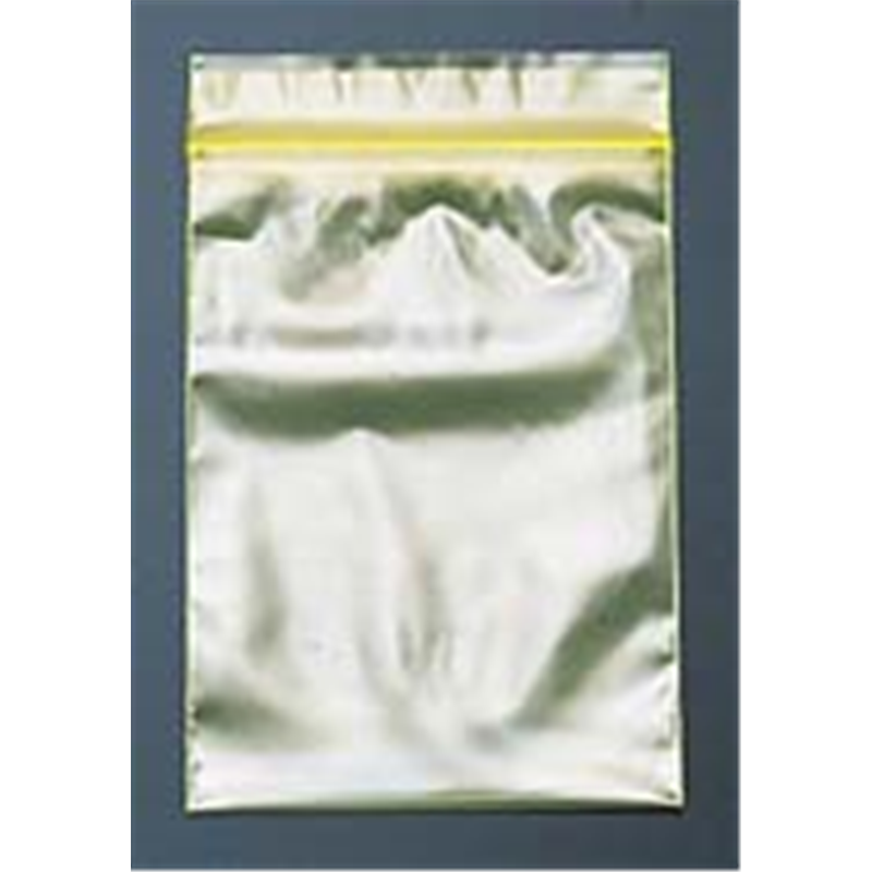 ユニパック　カラー半透明 H-4黄（100枚入） 1袋（ご注文単位1袋）【直送品】