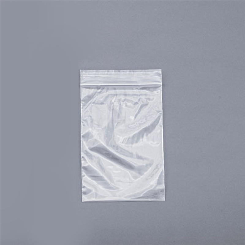 開口済チャック付ポリ袋透明（100枚入） AGG-4 1袋（ご注文単位1袋）【直送品】