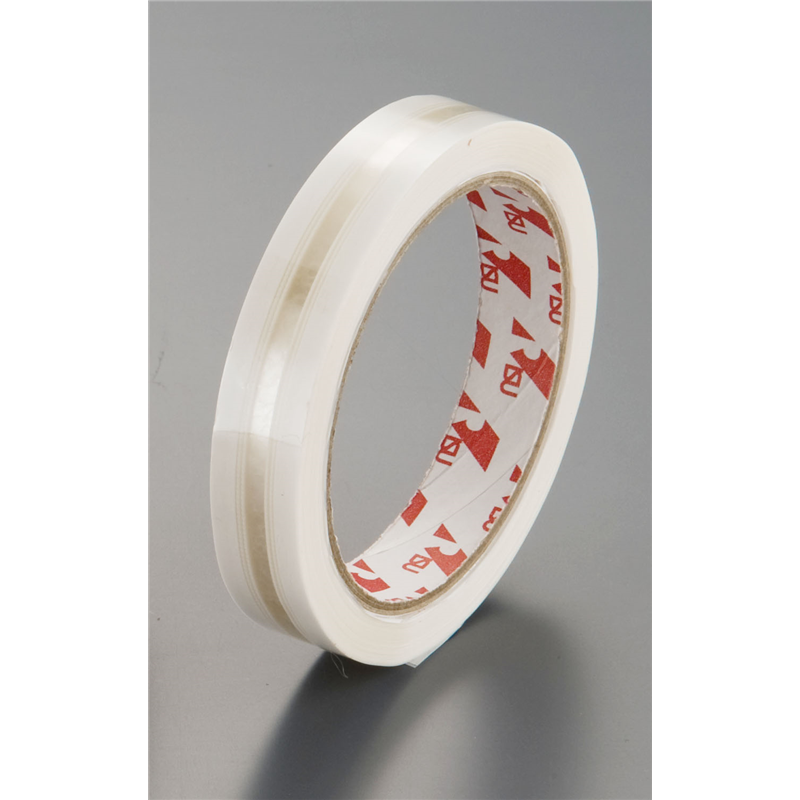 PET ハンドカットテープ(8巻入) ホワイト 1袋(ご注文単位1袋)【直送品】