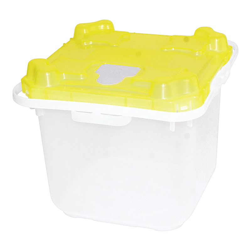 NEWハイジーンボックス#20 （本体穴無）　黄 1個（ご注文単位1個）【直送品】