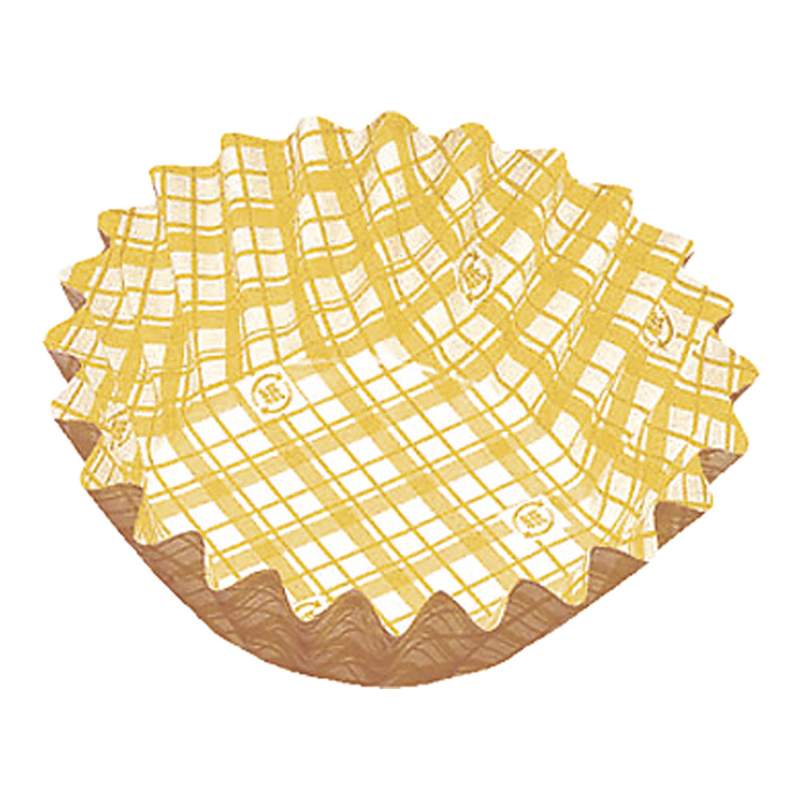 紙カップ　ココケース　丸型（500枚入） 9号深　黄 1袋（ご注文単位1袋）【直送品】