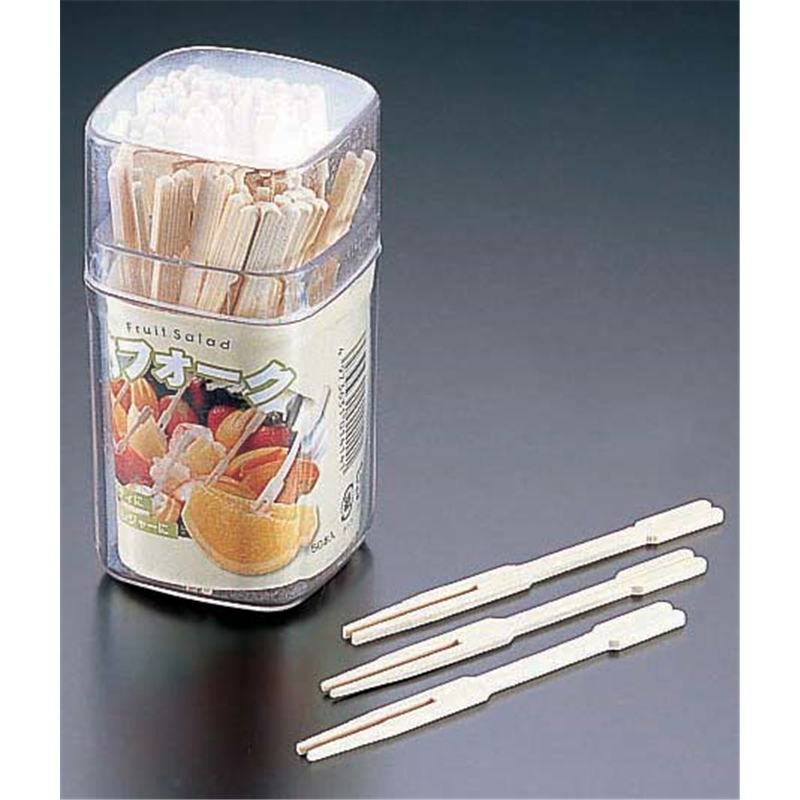 竹フォーク　FS-140　（50本入）  1個（ご注文単位1個）【直送品】