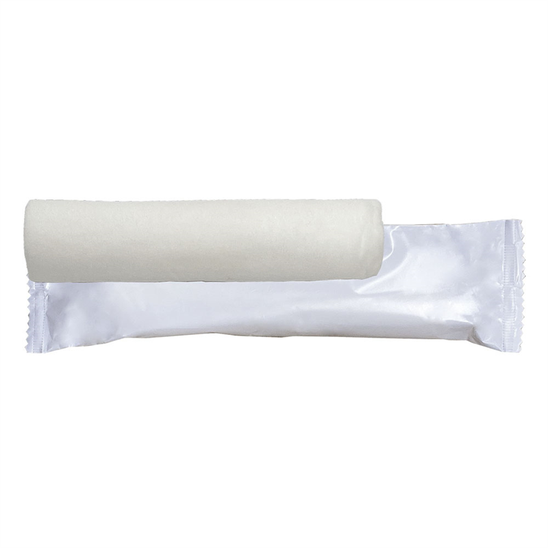 温・冷対応　丸型おしぼり　超大判 （50本入） 1袋（ご注文単位1袋）【直送品】