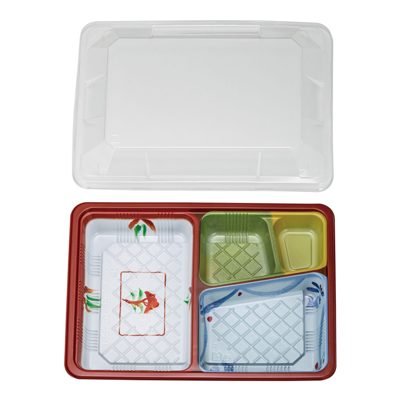 夢彩ごぜん TSR-70-55 柄付/透明(50セット) 1袋(ご注文単位1袋)【直送品】