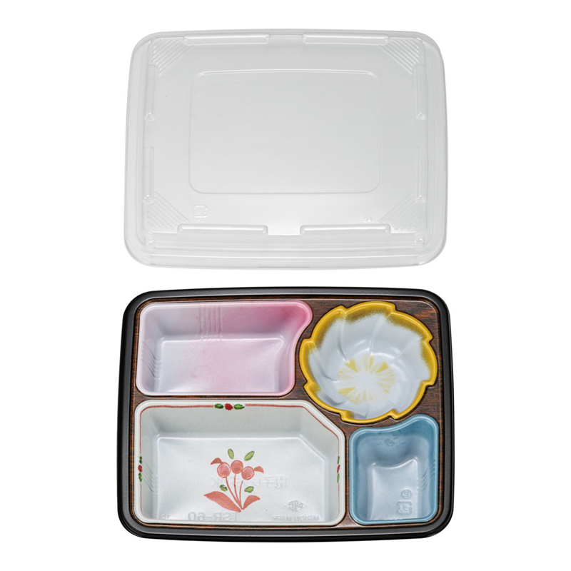 夢彩ごぜん TSR-60 柄付/透明(50セット) 1袋(ご注文単位1袋)【直送品】