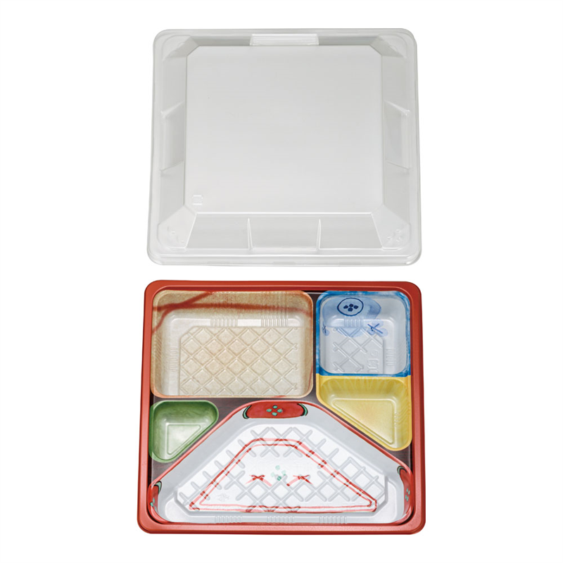 夢彩ごぜん TSR-70Ⅱ 柄付/透明(50セット) 1袋(ご注文単位1袋)【直送品】