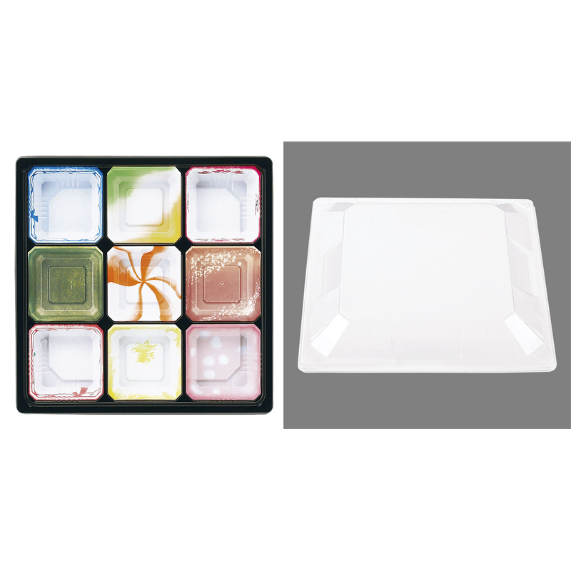 ワンウェイ　耐熱お弁当容器　T-70-E （高蓋付・50セット入） 1袋（ご注文単位1袋）【直送品】