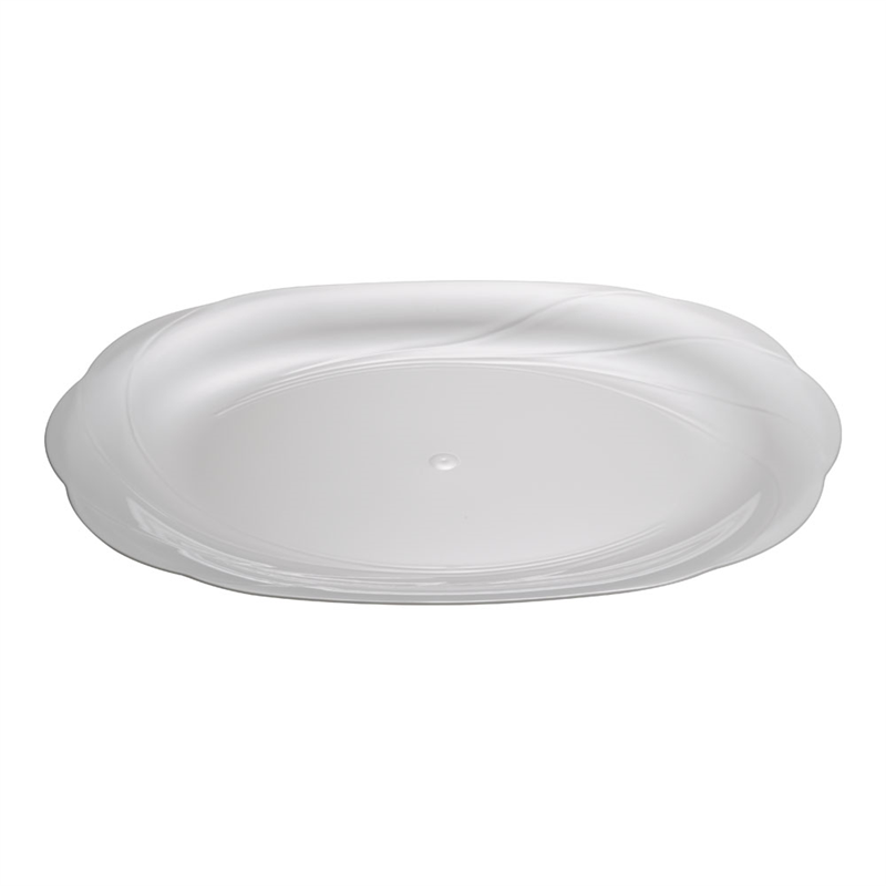 プラ容器 シルキー アイボリー 特大(10枚入) 1袋(ご注文単位1袋)【直送品】