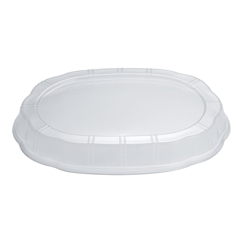 プラ容器 シルキー用蓋 透明 小用(10枚入) 1袋(ご注文単位1袋)【直送品】