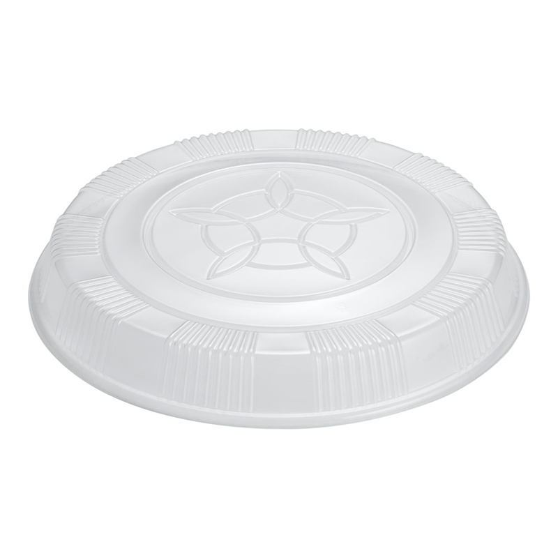 プラ容器オードブル蓋 透明 (益子42用)42(10枚入) 1袋(ご注文単位1袋)【直送品】