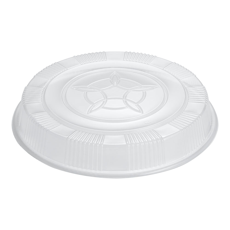 プラ容器オードブル蓋 透明 (益子37用)37(10枚入) 1袋(ご注文単位1袋)【直送品】