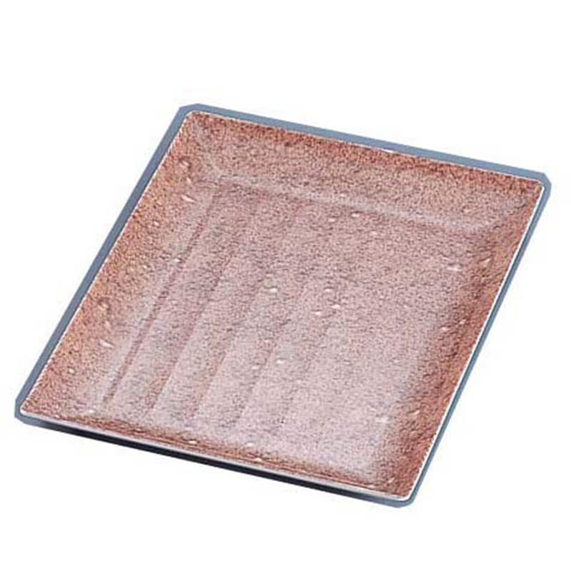 プラ容器　デリカプレート　志野 大（10枚入） 1袋（ご注文単位1袋）【直送品】