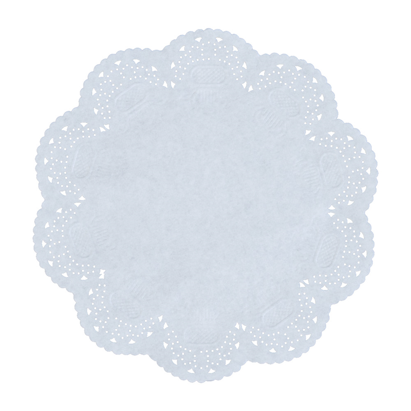 耐油レースペーパー　丸型 9号（500枚入） 1箱（ご注文単位1箱）【直送品】