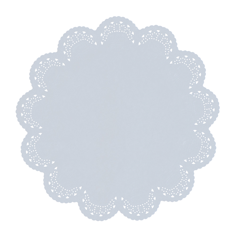 耐油レースペーパー　丸型 12号（500枚入） 1箱（ご注文単位1箱）【直送品】